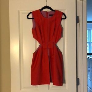 Red BCBGMaxAzria dress size 4